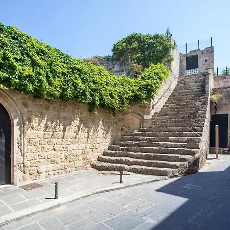 Rodos Old Town Authentic Alexandra Stone House Apartment Rhodes City