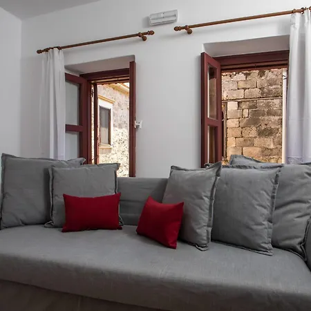 Rodos Old Town Authentic Alexandra Stone House Apartment Rhodes City