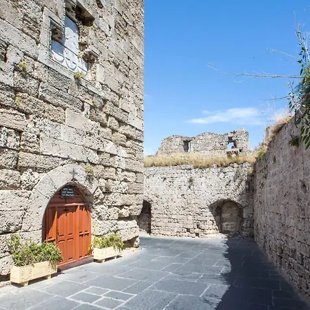 Rodos Old Town Authentic Alexandra Stone House Rhodes City